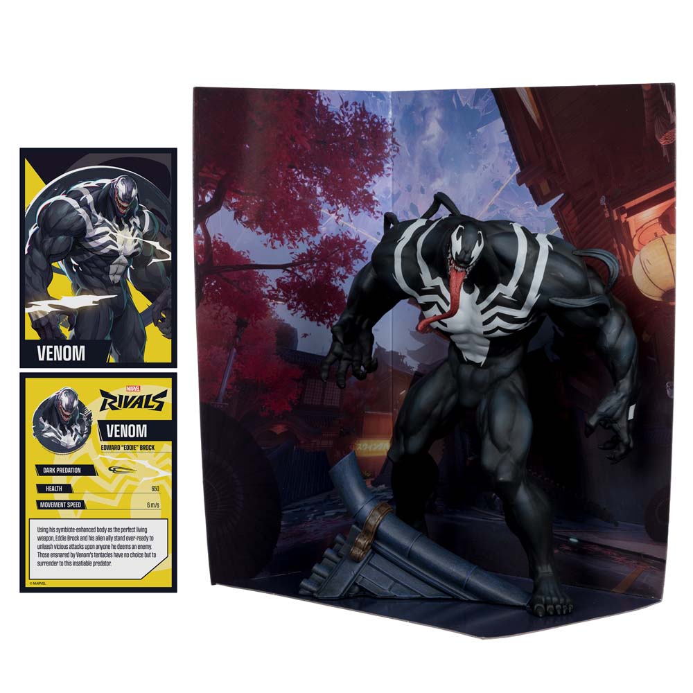Marvel Rivals - Venom (Marvel Rivals #1) 1/6 Scale Figure with Comic Book - Packshot 4