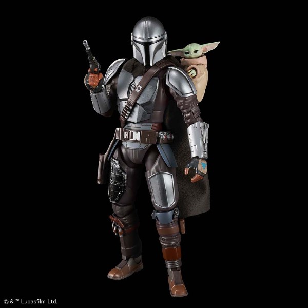 Star Wars - The Mandalorian & Grogu - The Mandalorian and Grogu 1/12 Scale Model Kit Set - Packshot 5