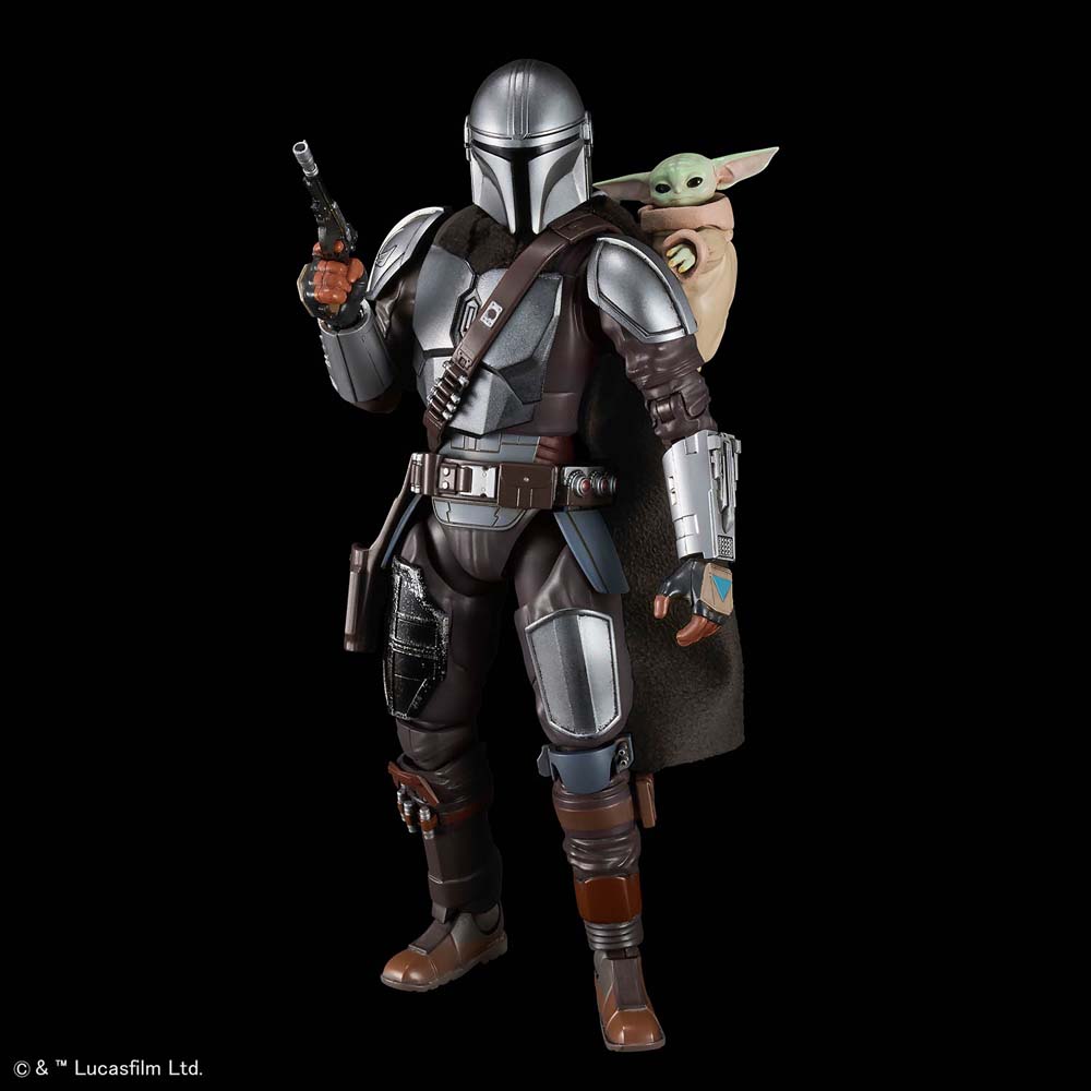 Star Wars - The Mandalorian & Grogu - The Mandalorian and Grogu 1/12 Scale Model Kit Set - Packshot 5
