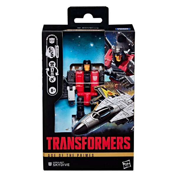 Transformers - Age of the Primes - Aerialbot Skydive Action Figure - Packshot 3