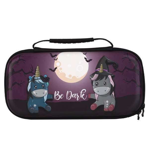Konix Unicorn Be Dark Carry Case for Nintendo Switch - Nintendo Switch ...