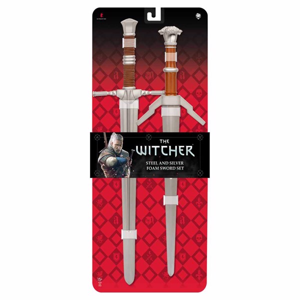 The Witcher - Steel and Silver Foam Sword Set - Packshot 5