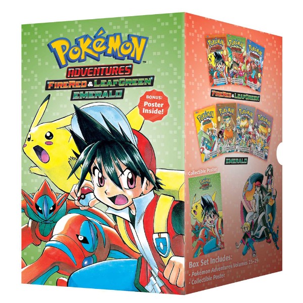 Pokemon Adventures - FireRed & LeafGreen / Emerald Box Set (Volumes 23 - 49) - Packshot 1