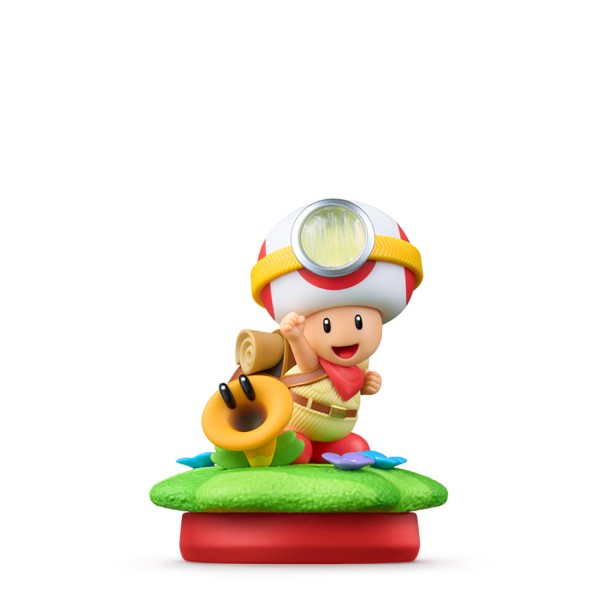 Nintendo amiibo (Super Mario Bros Wonder) - Captain Toad & Talking Flower Character Figure - Packshot 2