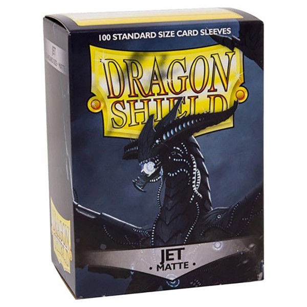 Dragon Shield TCG - 100 Matte Trading Card Sleeves - Jet - Packshot 1