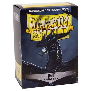 Dragon Shield TCG - 100 Matte Trading Card Sleeves - Jet