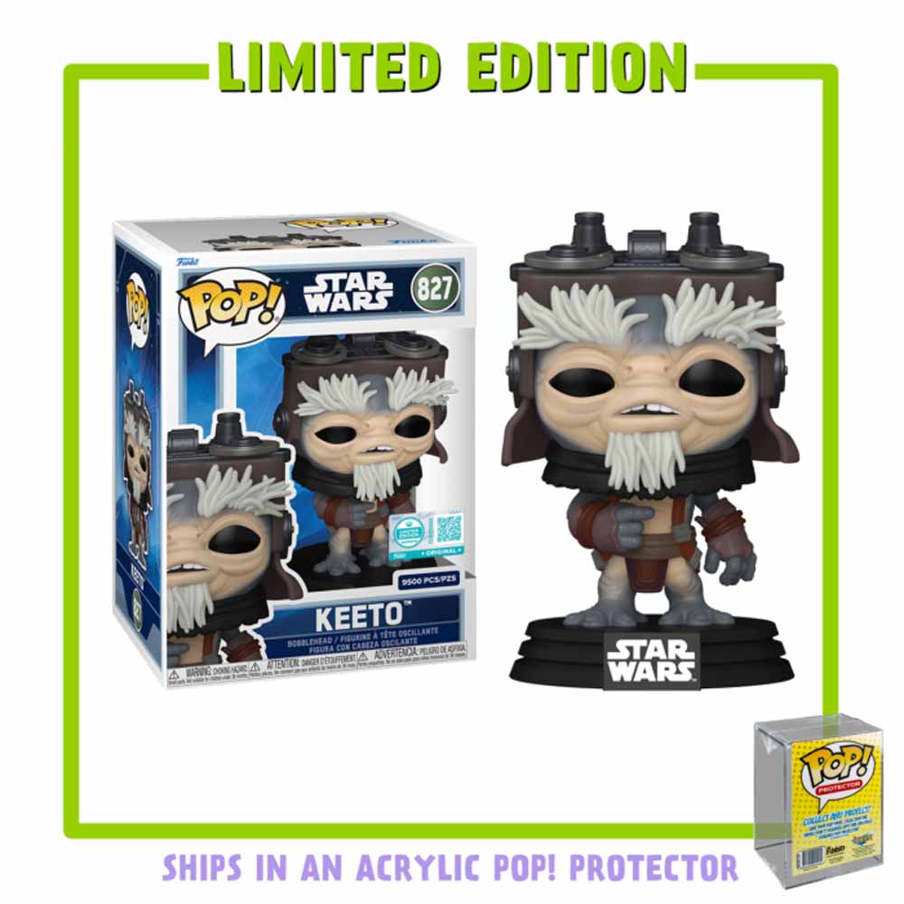 Star Wars - The Mandalorian & Grogu - Keeto Pop! Vinyl Figure (Supreme Limited Edition) - Packshot 3