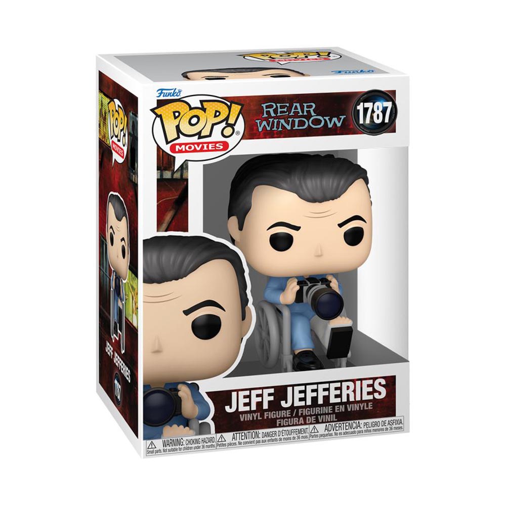 Rear Window (1954) - Jeff Jefferies Pop! Vinyl Figure - Packshot 2