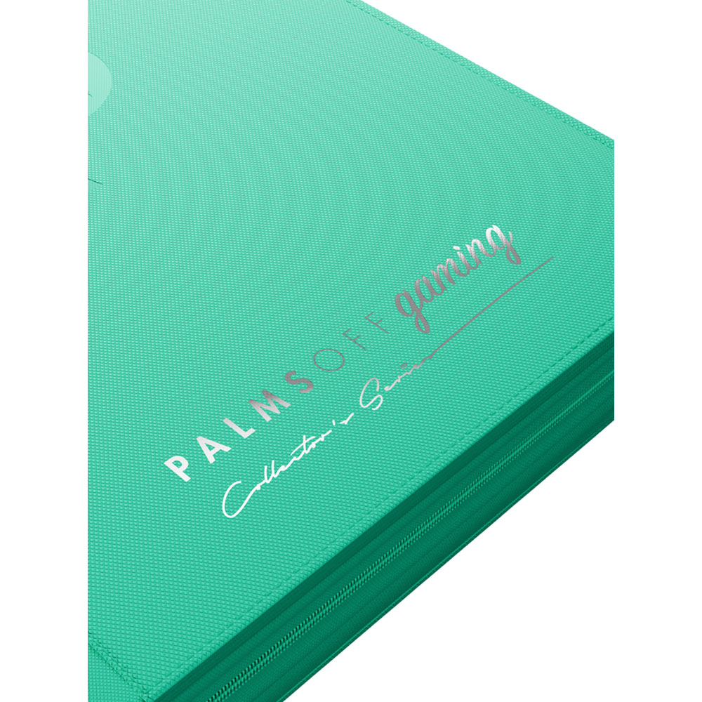 Palms Off Gaming - Collector's Series 9 Pocket Zip Trading Card Binder - Turquoise - Packshot 4