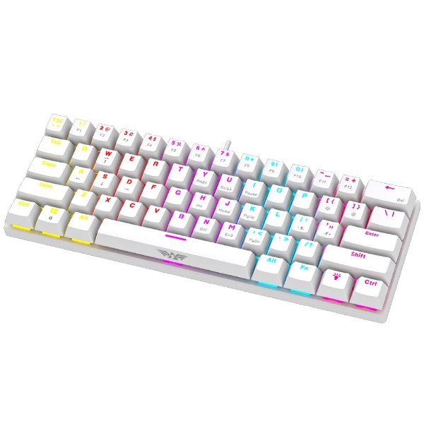 MKA-Core Gaming Keyboard White RGB - Packshot 1