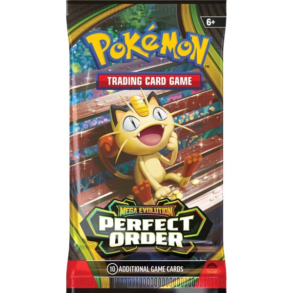 未開封_TCG海外限定MEGA EVOLUTION PERFECT ORDER Pokémon TCG: Mega Evolution-Perfect Order Pokémon Sleeved Booster