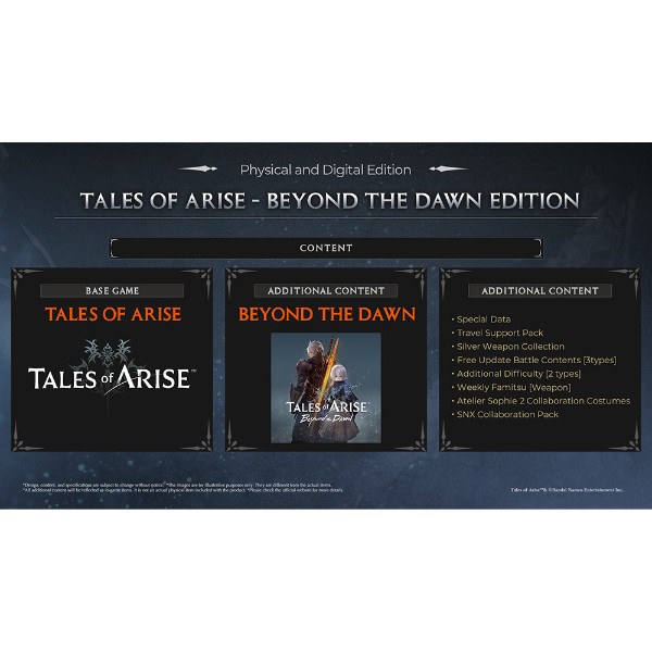 Tales of ARISE - Beyond the Dawn Edition - Packshot 2
