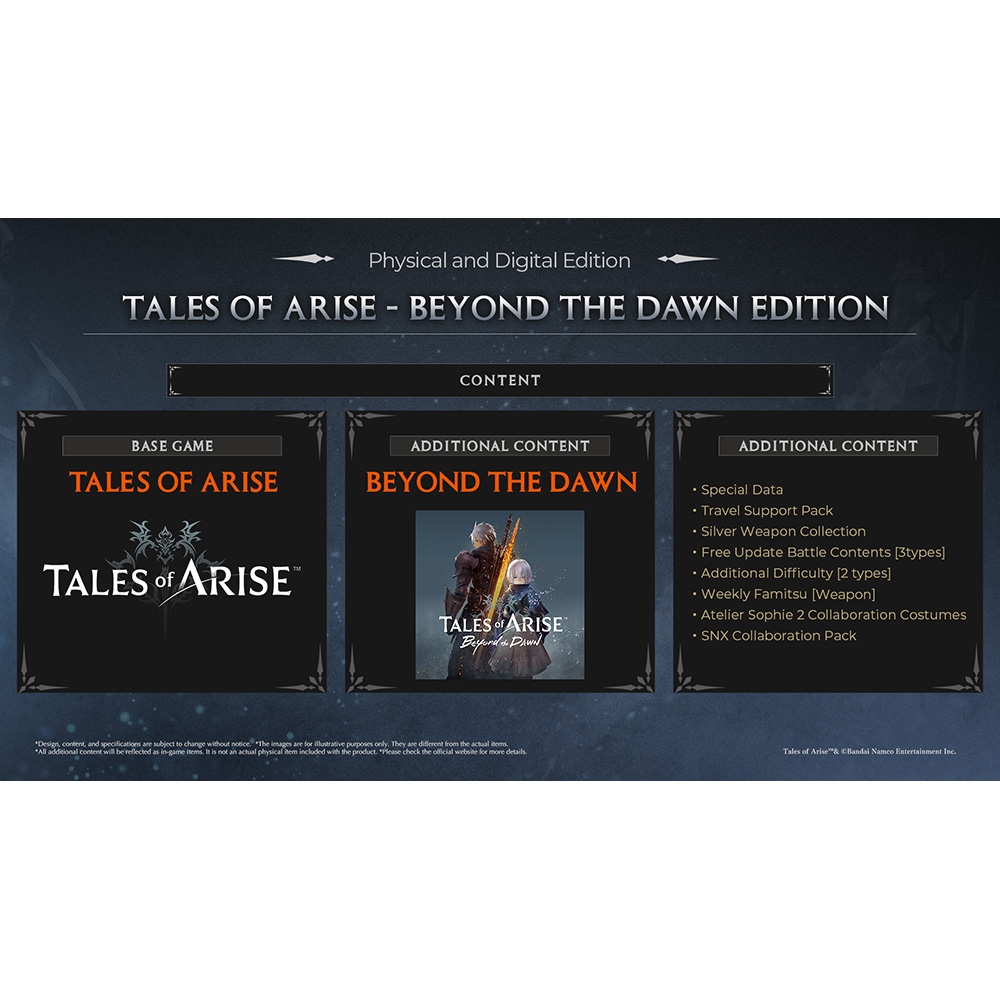 Tales of ARISE - Beyond the Dawn Edition - Packshot 2