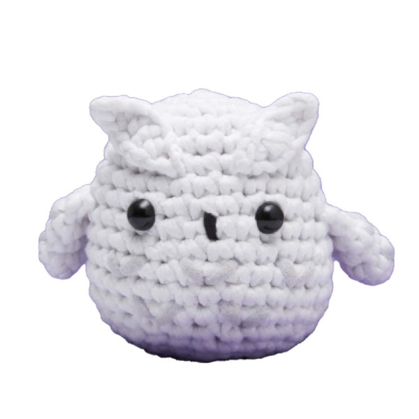 The WOOBLES - Andy the Owl Crochet Kit - Packshot 1