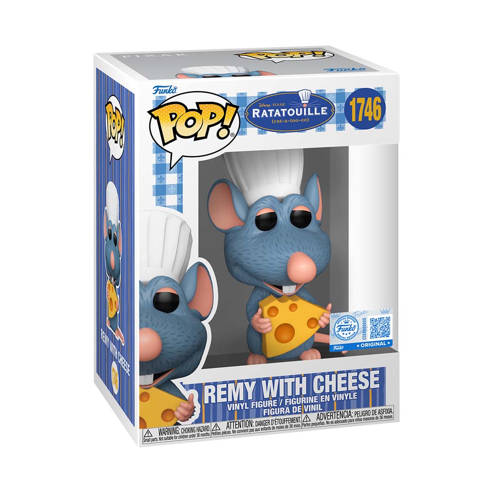 Disney - Ratatouille - Remy with Cheese Pop! Vinyl Figure - Packshot 2
