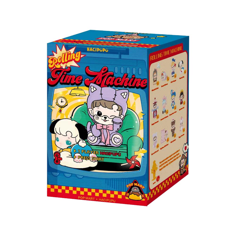 POP MART - HACIPUPU Rolling Time Machine Series Blind Box (Single
