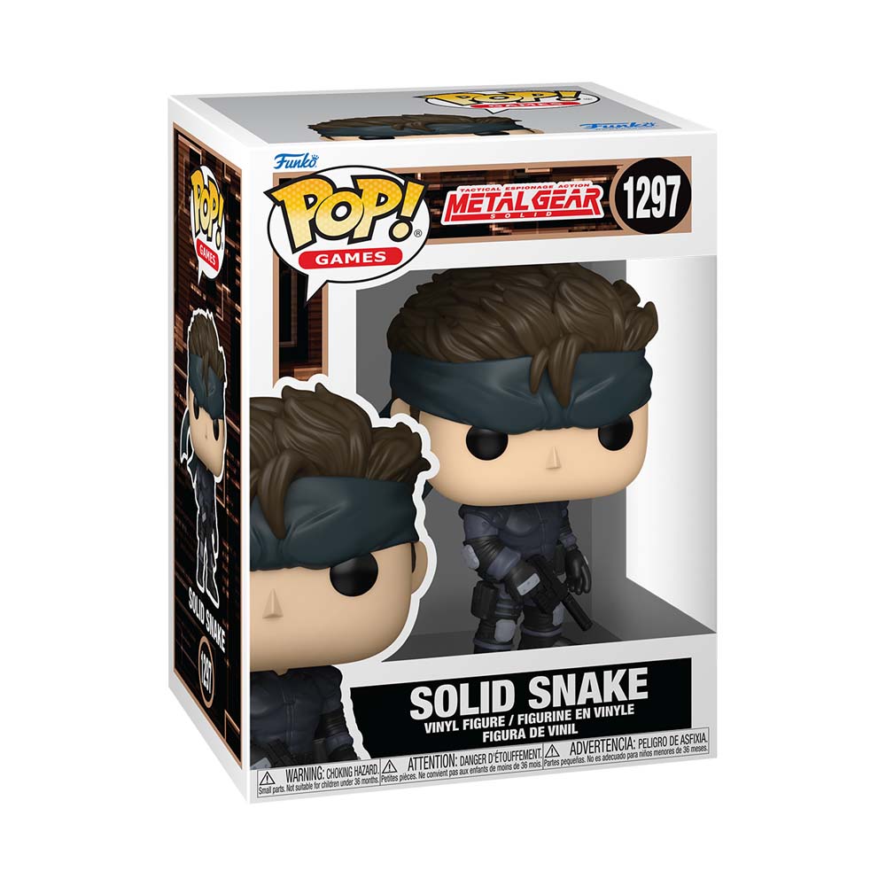 Metal Gear Solid - Solid Snake Pop! Vinyl Figure - Packshot 2