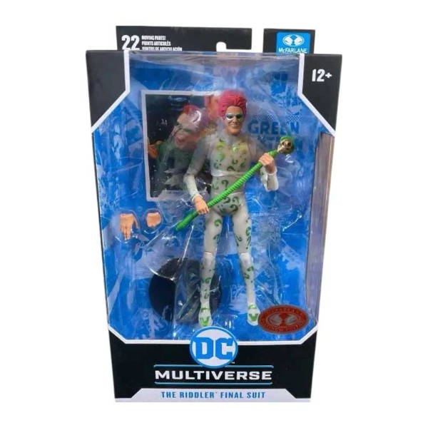 Batman Forever - DC Multiverse Riddler Final Suit 7" Scale Figure - Packshot 2