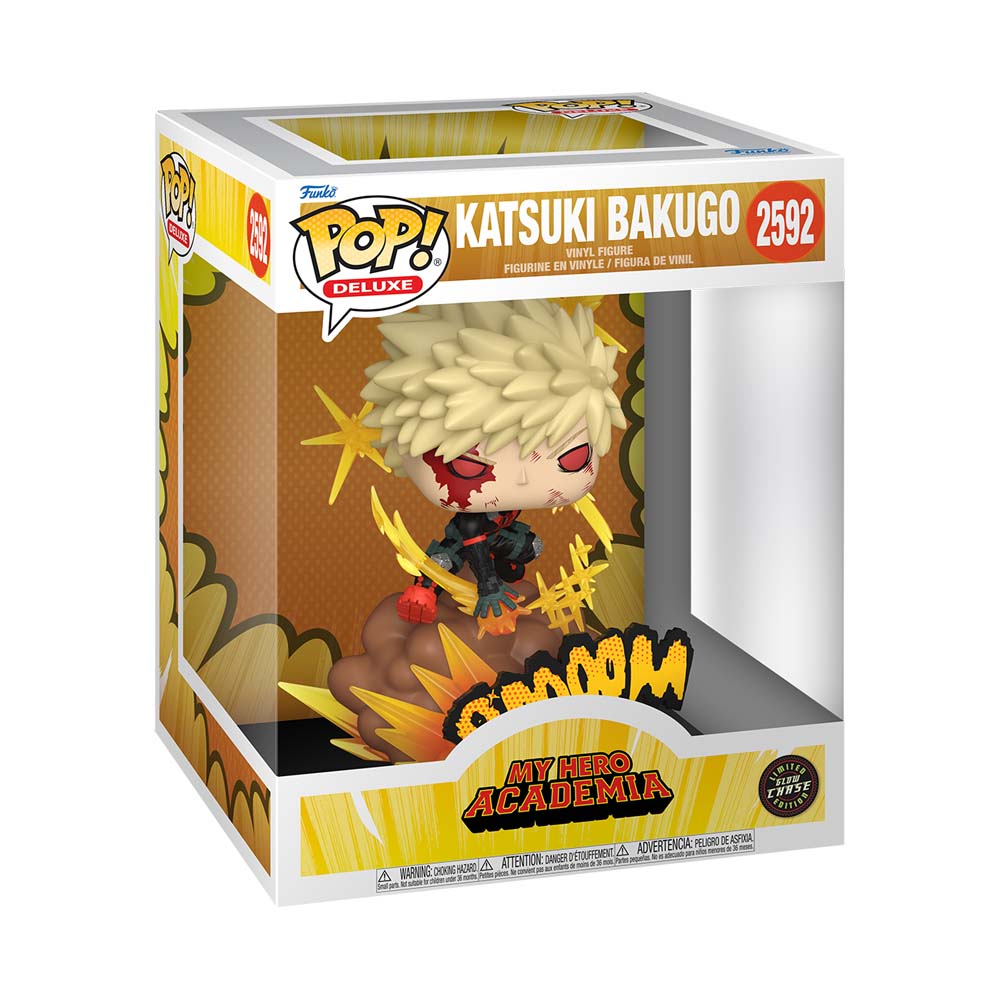 My Hero Academia - Katsuki Bakugo Deluxe Pop! Vinyl Figure - Packshot 4