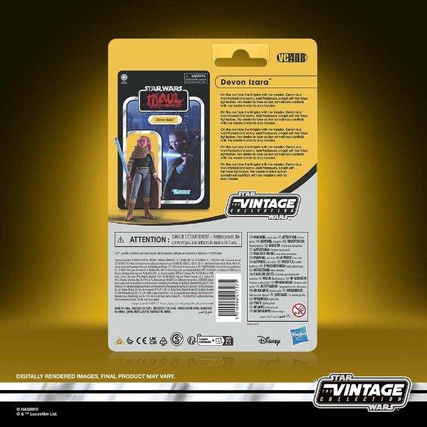 Star Wars - The Vintage Collection - Devon Izara Action Figure - Packshot 3
