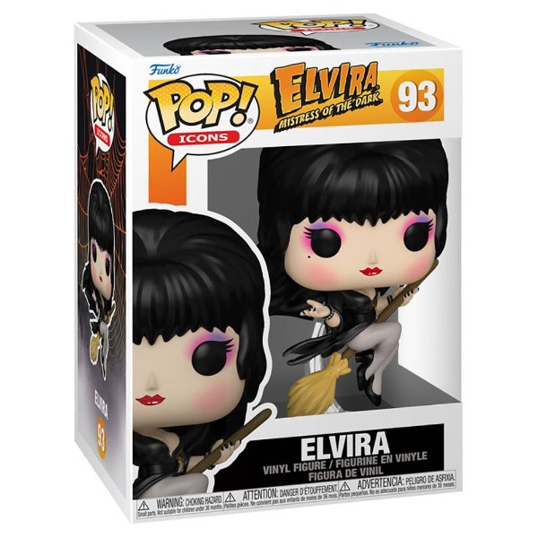 Elvira - Elvira on Broom Pop! Vinyl Figure - Packshot 2