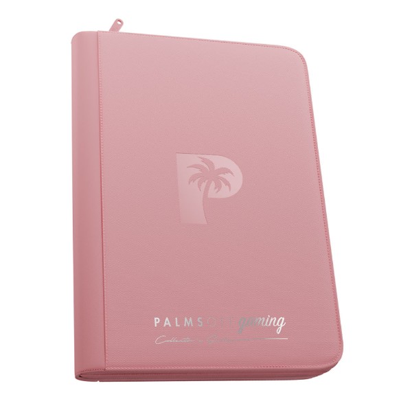 Palms Off Gaming - Collector's Series 9 Pocket Zip Trading Card Binder - Pink - Packshot 1