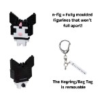 Sanrio - Hello Kitty - Kuromi Nanoblocks N-FIG Bag Clip - Packshot 3
