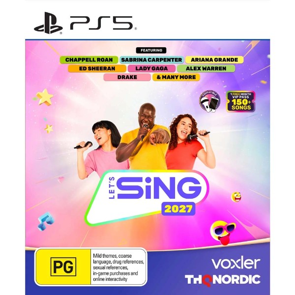 Let's Sing 2027 - Packshot 1