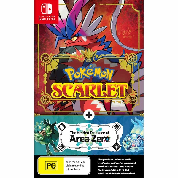 Pokemon Scarlet + The Hidden Treasure of Area Zero Expansion Pass - Packshot 1