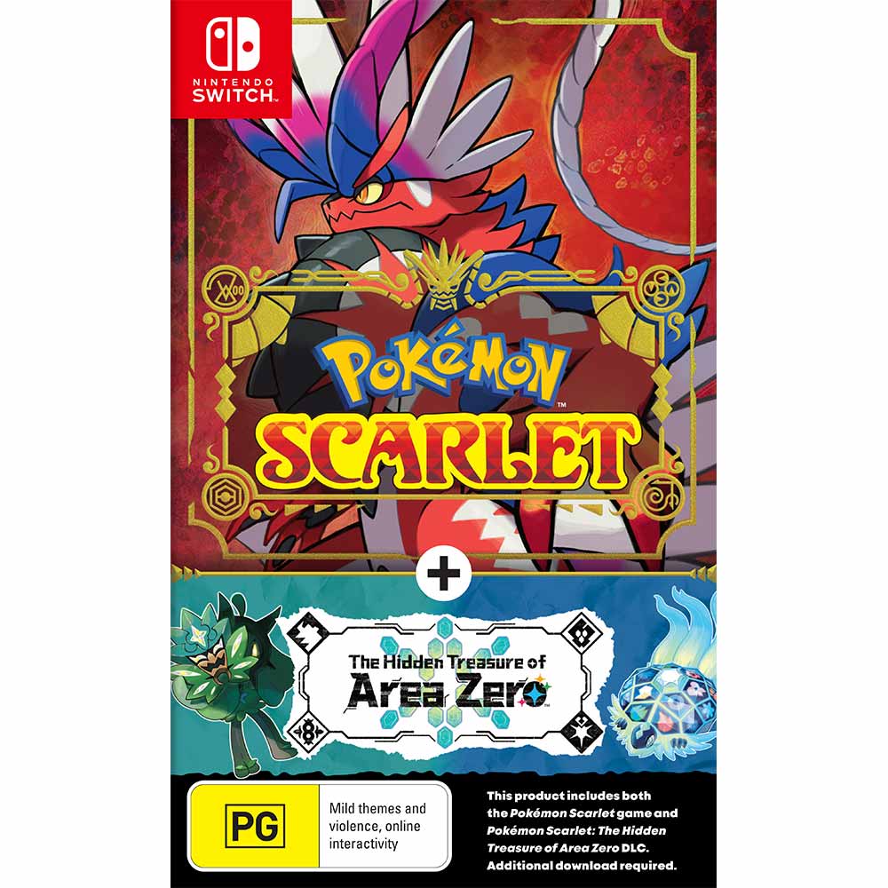 Pokemon Scarlet + The Hidden Treasure of Area Zero Expansion Pass - Packshot 1