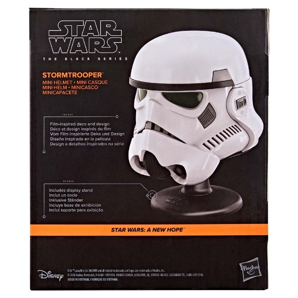 Star Wars - The Black Series Stormtrooper Mini Helmet - Packshot 6