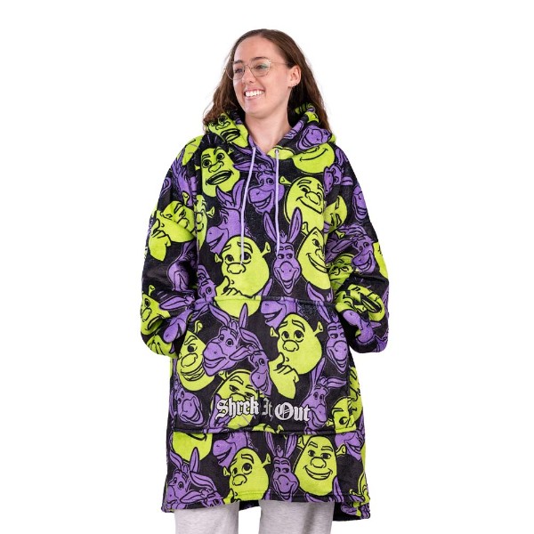 Shrek - Shrek It Out Oversized Blanket Hoodie - Packshot 6