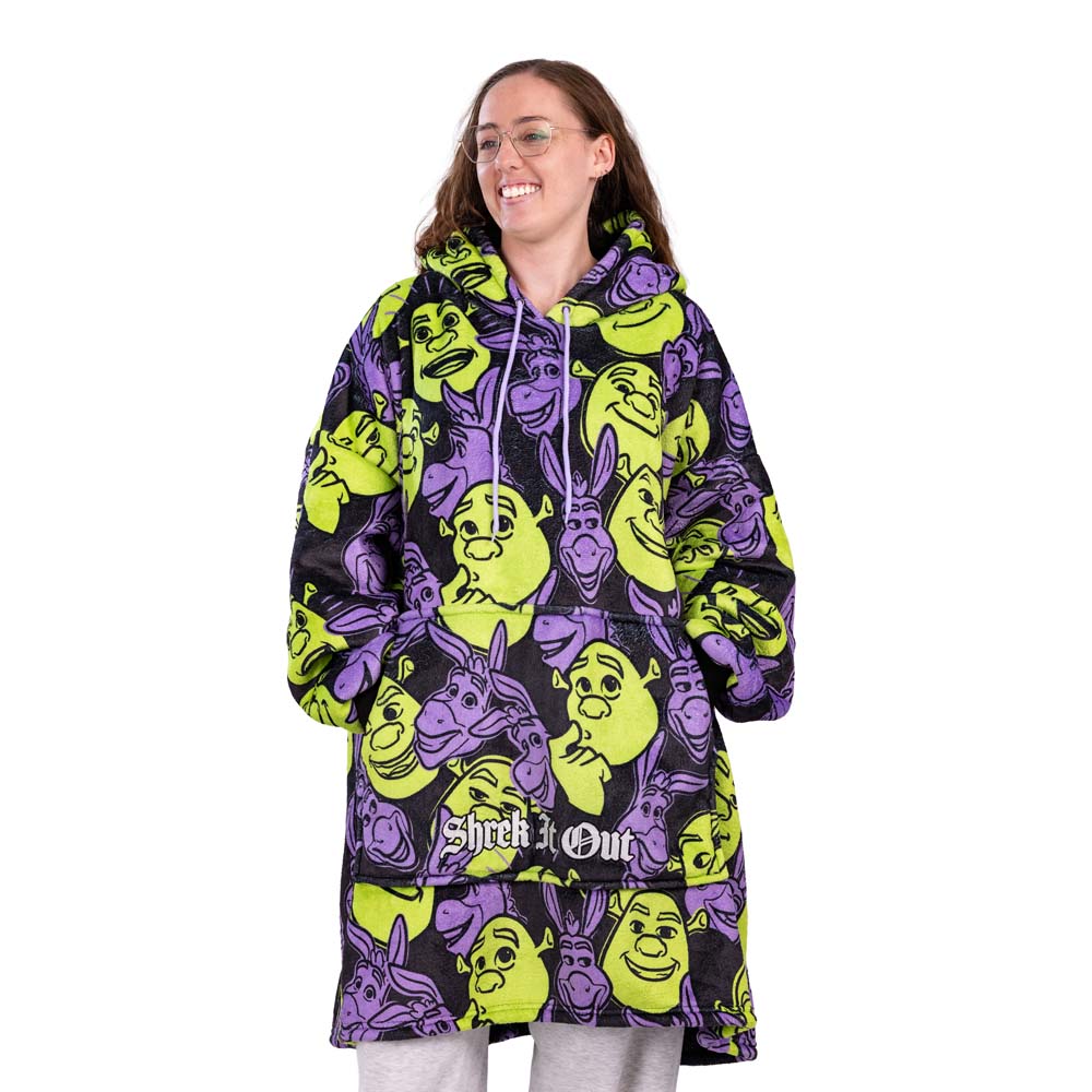 Shrek - Shrek It Out Oversized Blanket Hoodie - Packshot 6