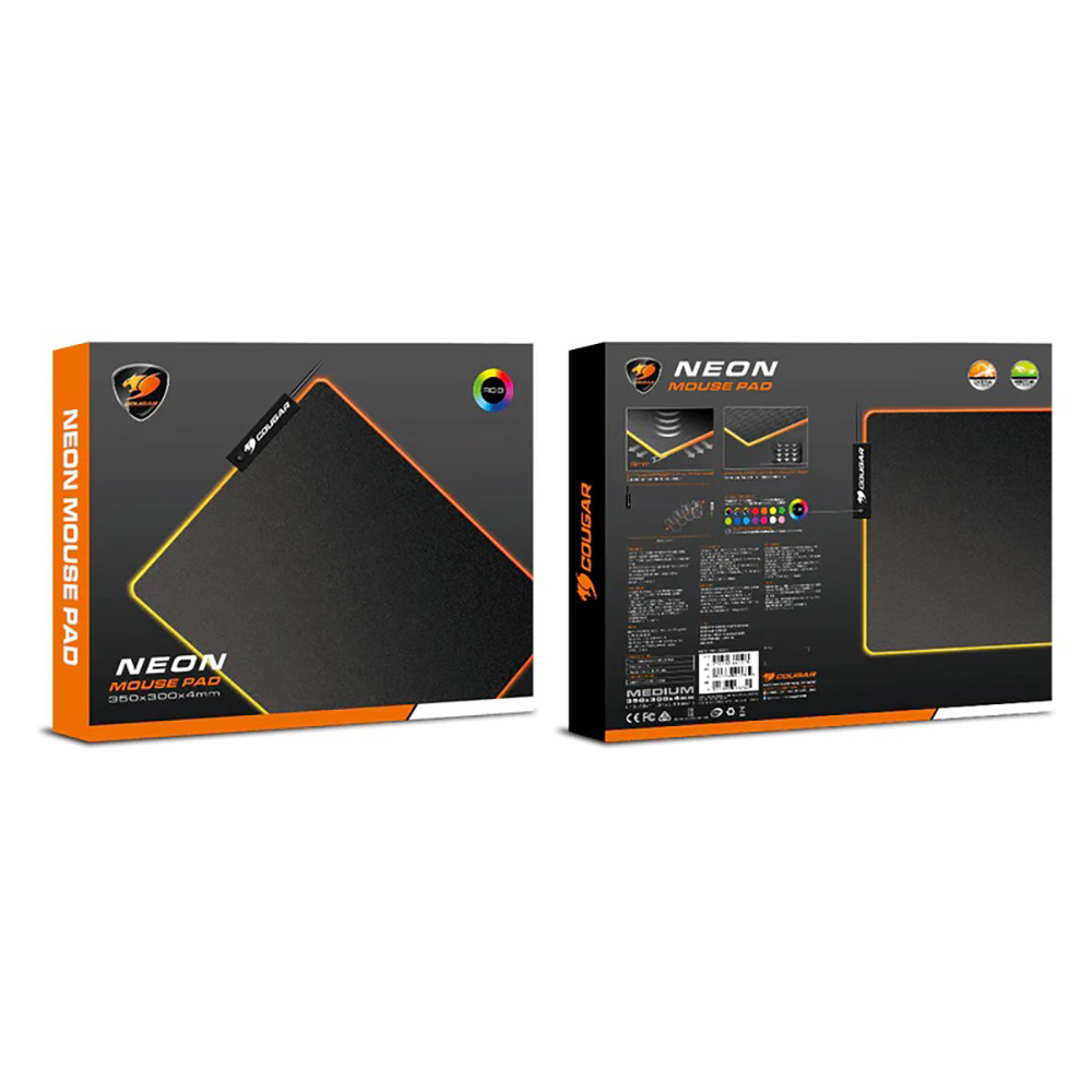 Cougar Neon RGB Gaming Mouse Pad - Packshot 5