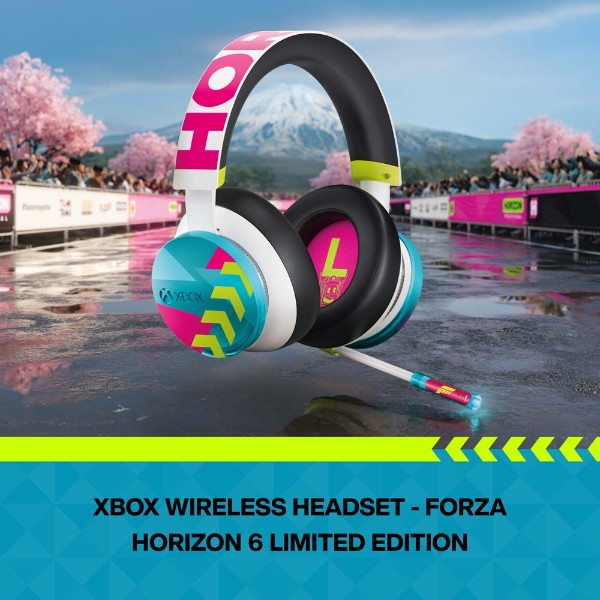 Xbox Wireless Headset – Forza Horizon 6 Limited Edition for Xbox Series X|S, Xbox One & PC - Packshot 2