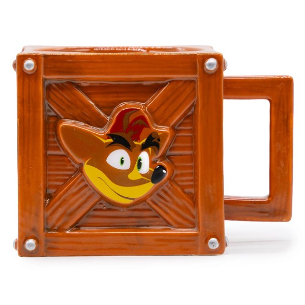 Crash Bandicoot - Wumpa Fruit Crate Moulded Mug - Packshot 2