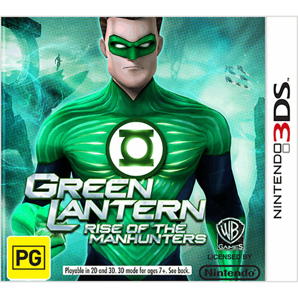 Green Lantern Rise of the Manhunters (preowned) Nintendo 3DS EB
