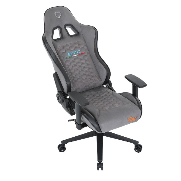 OneX - STC 25 Years Limited Edition Alcantara Gaming Chair - Grey/Black - Packshot 3