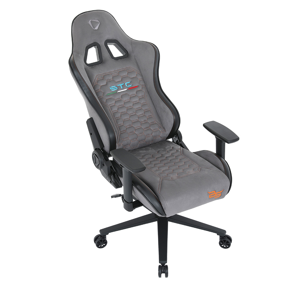 OneX - STC 25 Years Limited Edition Alcantara Gaming Chair - Grey/Black - Packshot 3