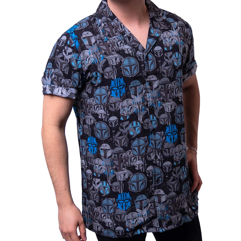 Star Wars The Mandalorian Mandalorian Helmets Short-Sleeved