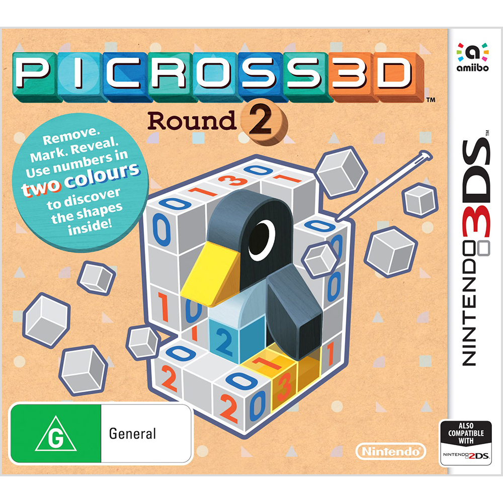Picross 3D Round 2 - Packshot 1