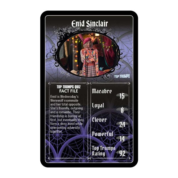 Netflix - Wednesday Top Trumps Special Card Game - Packshot 3