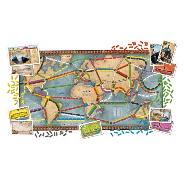 Australian Rails Game Ticket to Ride: Rails and Sails Board Game - Toys and Collectibles - EB ...