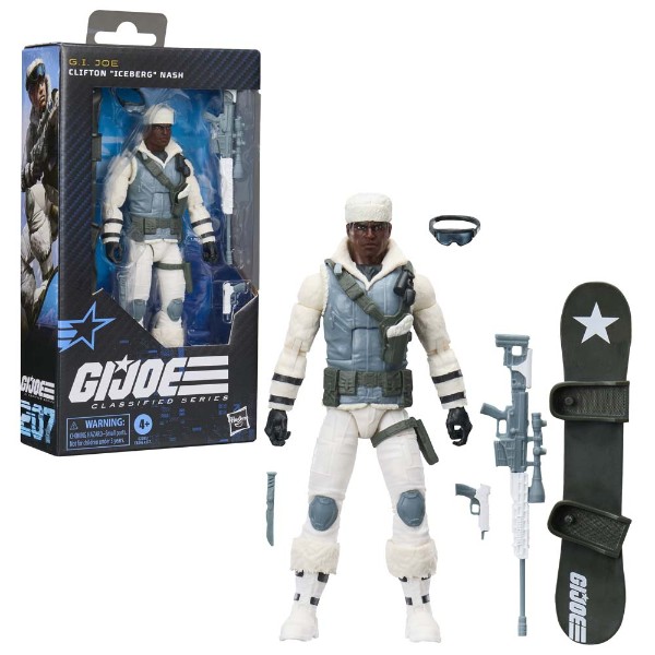 G.I. Joe - Classified Series #207 Clifton "Iceberg" Nash Action Figure - Packshot 3