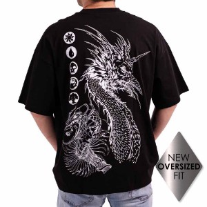 Magic: the Gathering - Monochrome Icons Oversized T-Shirt