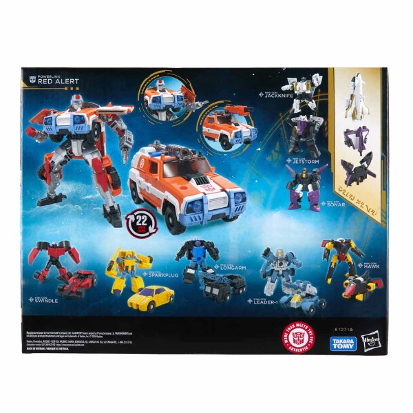 Transformers - Powerlinx Red Alert and 8 Mini-Con Action Figure Set - Packshot 4