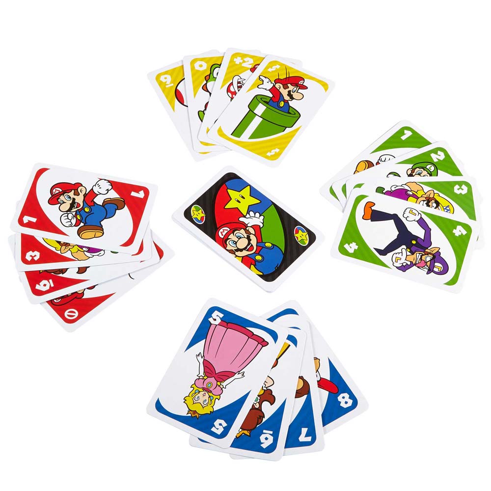 UNO - Super Mario Edition Card Game - Packshot 4