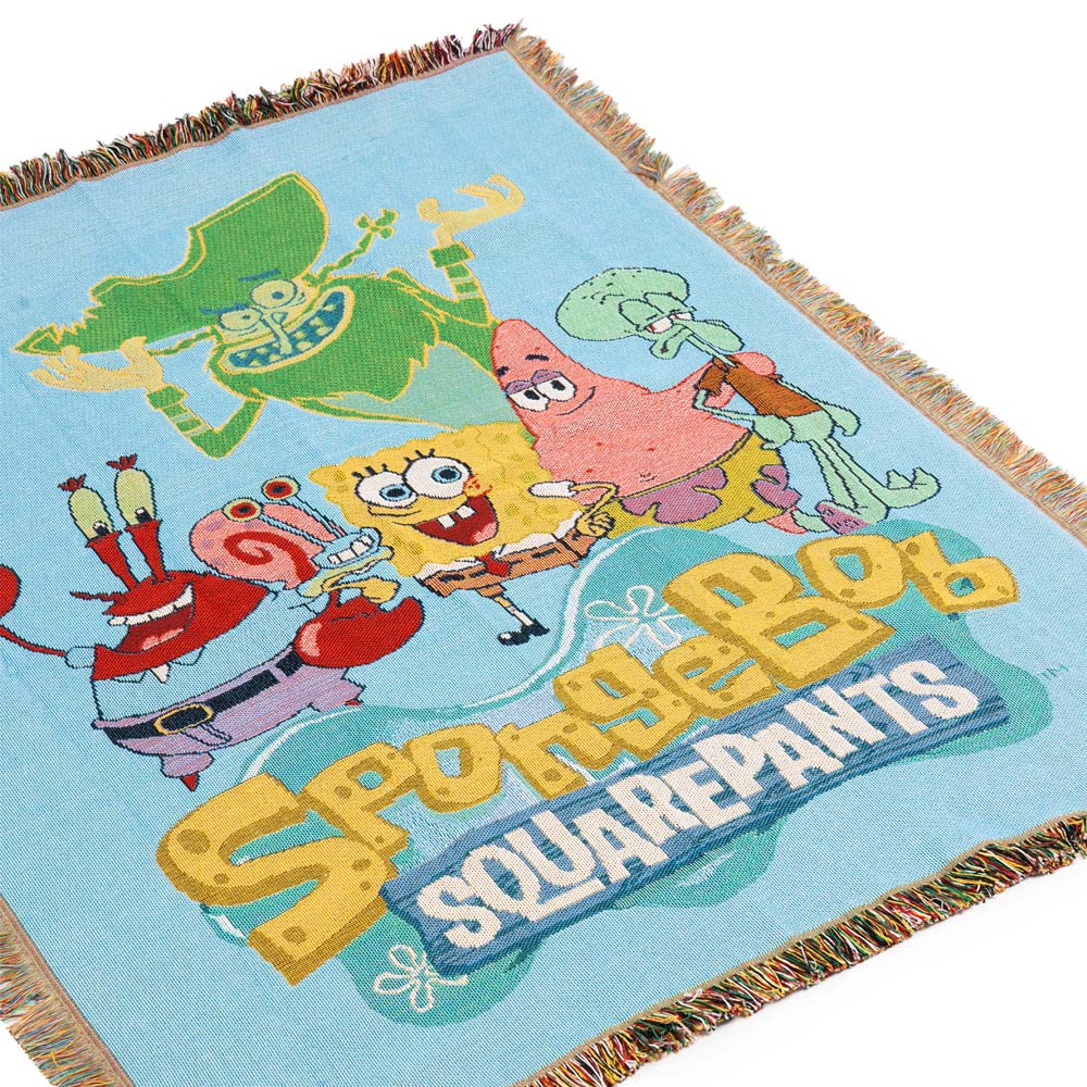 Spongebob Squarepants - Character Woven Blanket - Packshot 3