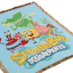 Spongebob Squarepants - Character Woven Blanket - Packshot 3