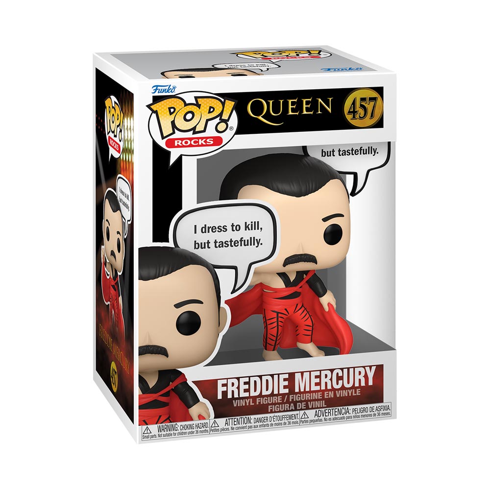 Queen - Freddie Mercury (I Dress to Kill) Pop! Vinyl Figure - Packshot 2